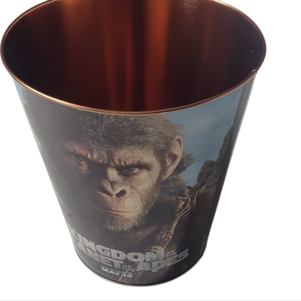 Kingdom of the Planet of the Apes Metal Collectors Popcorn Tin - Picture 3 of 5